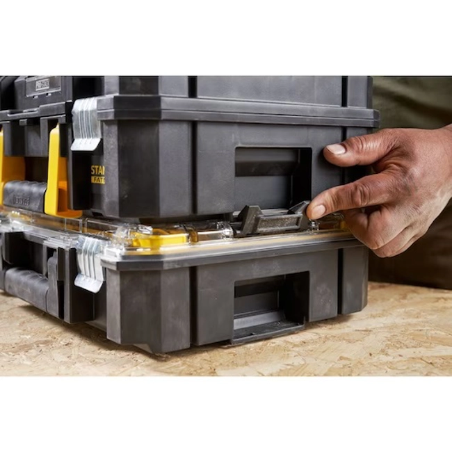 Vendita online Cassetta organizer Pro-Stack Fatmax Stanley 44X33,7X11,9 cm